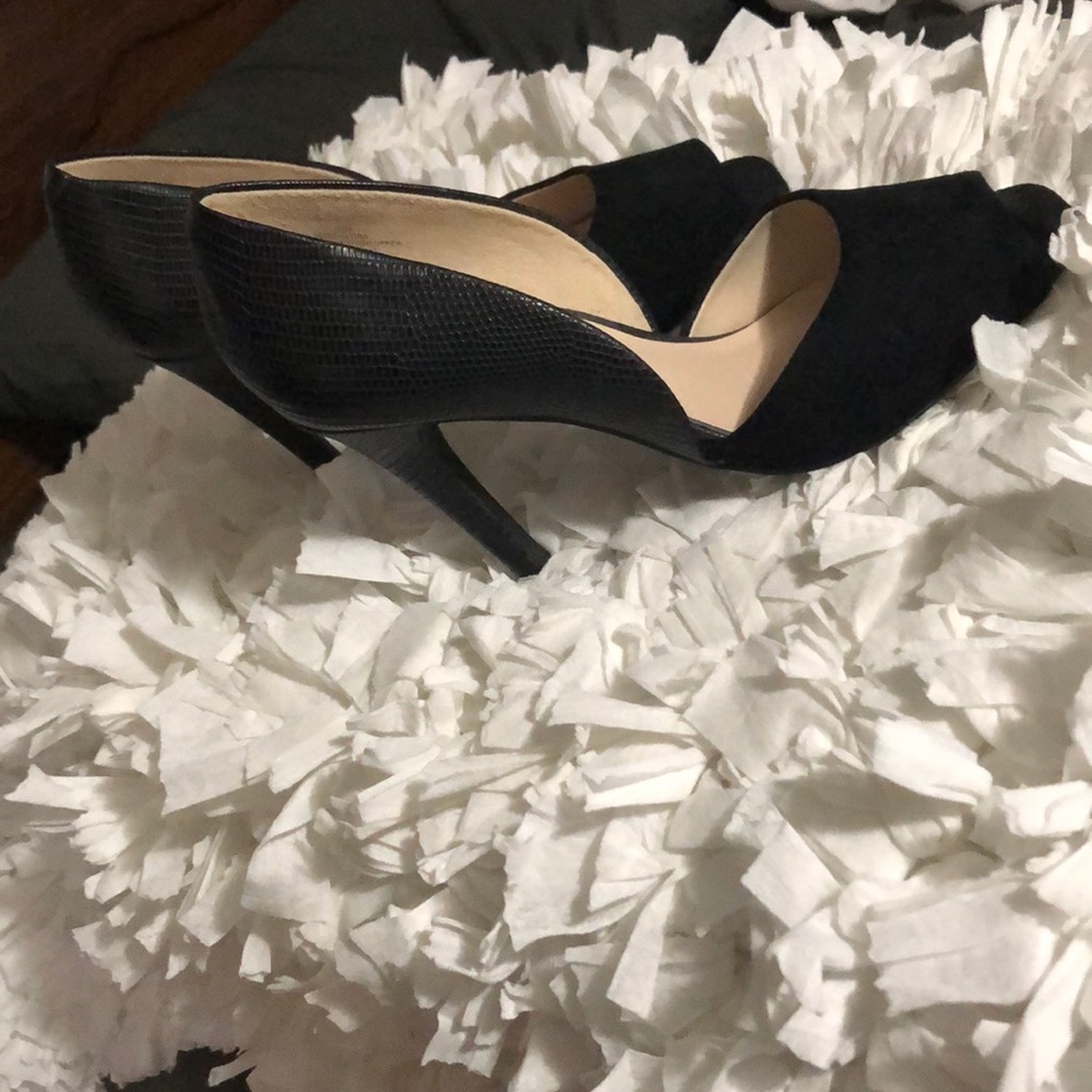Nine West black heels